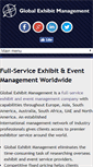 Mobile Screenshot of globalexhibitmanagement.com